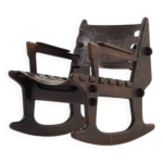 Rocking chair par angel pazmio pour muebles de estilo, equateur