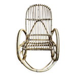 Rocking - chair en rotin pour enfant