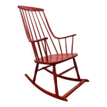 Rocking chair scandinave, 1970 s Rocking chair scandinave, 1970 s