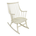 Rocking - chair scandinave  bohem , lena larsson, sude, 1960