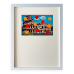 Roma - collage sur carte postale Roma - collage sur carte postale
