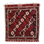 Sac vintage fait main afshar persan 51cm x 57cm (annes 1980)