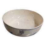 Saladier ancien en faence de gien