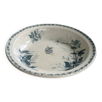 Saladier ancien en terre de fer badonviller, modle mre, dbut xxme s.