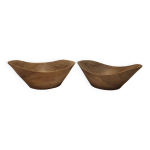 Saladier en bois brut
