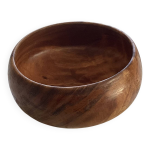 Saladier en bois de olive dimensions : hauteur - 11 cm - diamtre - 23 cm -