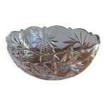 Saladier coupe cristal - vintage Saladier coupe cristal - vintage