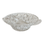 Saladier cristal cisel vintage