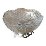 Saladier en cristal val saint lambert