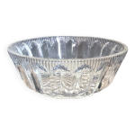 Saladier en cristal vintage