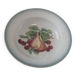 Saladier en fa�ence � d�cor de poires