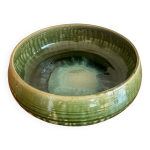 Saladier en gr�s verniss� abbaye de fontgombault