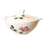 Saladier , soupire, villeroy et boch motif de fleur