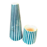 Sali�re en c�ramique vintage (et son poivrier)