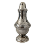 Salière ou poivrier en métal argenté vintage Salière ou poivrier en métal argenté vintage