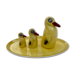 Salire poivrier moutardier set service  condiments , porcelaine pfeffer gotha - pingouins