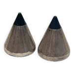 Sali�re et poivri�re en argent