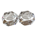 Salire et poivrire en cristal de baccarat