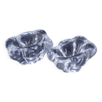 Salire et poivrire en cristal sign daum france - annes 70