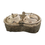 Salire et poivrire forme pomme