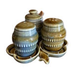 Salire et poivrire en grs vintage