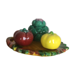 Salire poivrire moutardier vallauris, barbotine, cramique