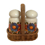 Sali�re sel et poivre � fleurs emsa