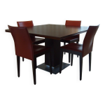 Salle a manger petite venise, griffon paris - table carrée et 4 chaises Salle a manger petite venise, griffon paris - table carrée et 4 chaises