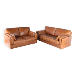 Salon en cuir roche bobois