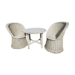 Salon enfant vintage en rotin