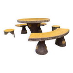 Salon de jardin bton