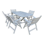 Salon de jardin en bois