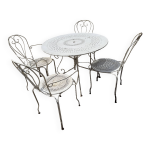 Salon de jardin en fer forg
