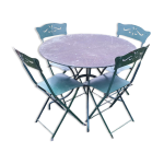 Salon de jardin ouvrag fer