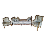 Salon ( méridienne louis xv et ses deux fauteuils bergère ) Salon ( méridienne louis xv et ses deux fauteuils bergère )