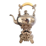 Samovar bouilloire mtal argent xixme
