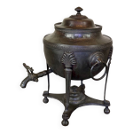 Samovar en bronze n�o - classique, italie, xix�me si�cle
