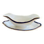 Saucier blanc, bleu et dor villeroy et boch made in saar - basin clasico mettlach