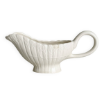 Saucire en barbotine blanche