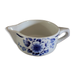 Saucière fleur bleu saint amand art déco Saucière fleur bleu saint amand art déco