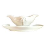 Saucire en porcelaine blanche