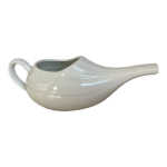 Saucire porcelaine blanche ancien biberon