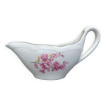 Saucire en porcelaine de la faencerie de gien modle  fleurs de pcher
