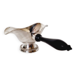 Saucire de style classique, modle perlas, en mtal argent, avec poigne amovible