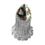 Saupoudreuse bouchon mtal argent england