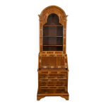 Scriban vitrine en acajou blond, angleterre 1960 Scriban vitrine en acajou blond, angleterre 1960