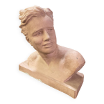 Sculpture - buste de jeune homme