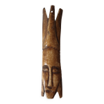 Sculpture sur os - ancienne amulette africaine - art africain tribal