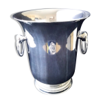 Seau  champagne en acier inoxydable jean couzon