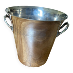 Seau  champagne argit mtal argent